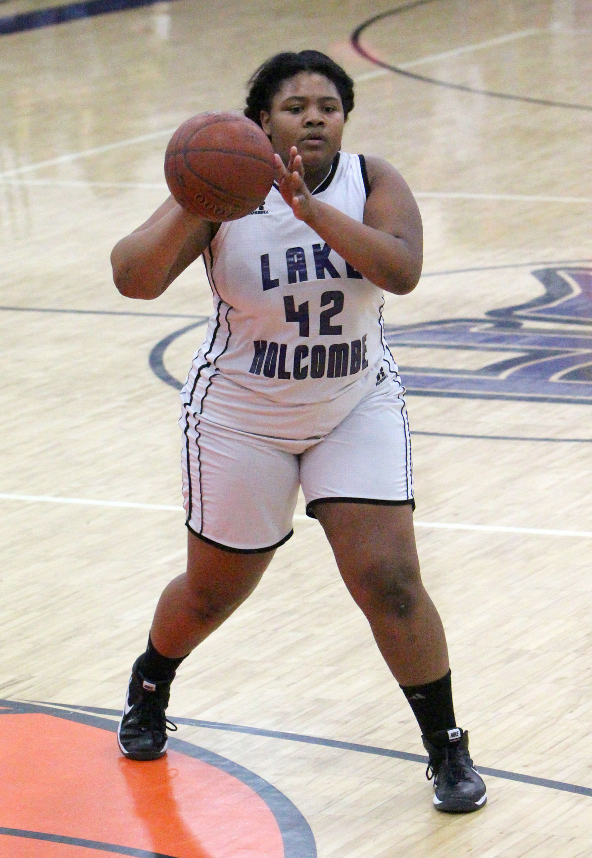 New Auburn at Lake Holcombe girls basketball 2-13-18